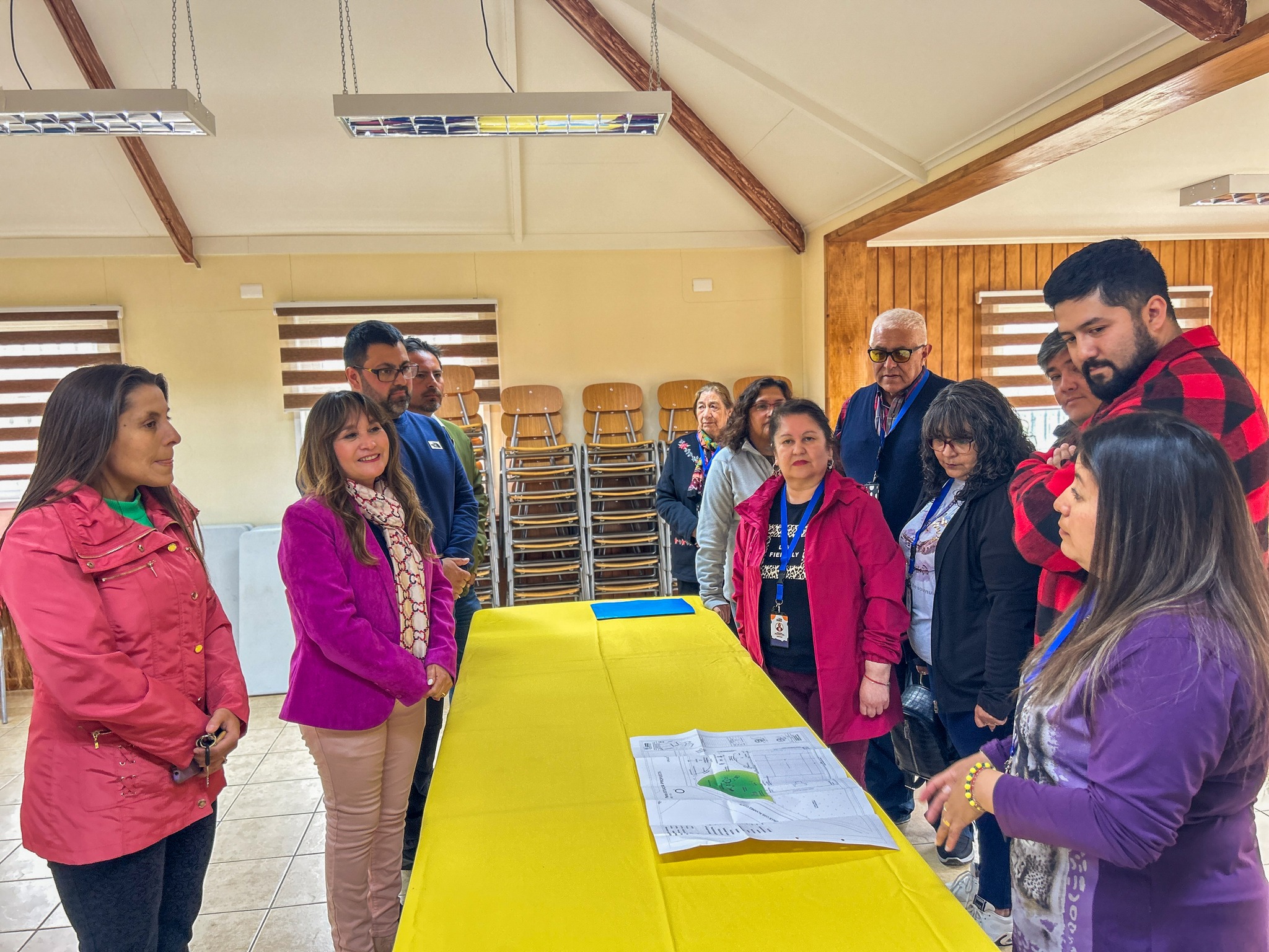 Se efectuó entrega de terrenos para obras de la Junta Vecinal Nº 27 en